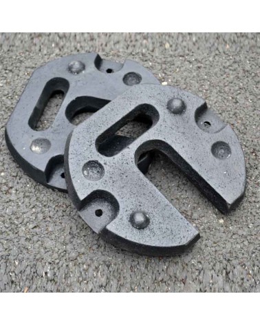 12 KG STEEL WEIGHT, SET OF 2