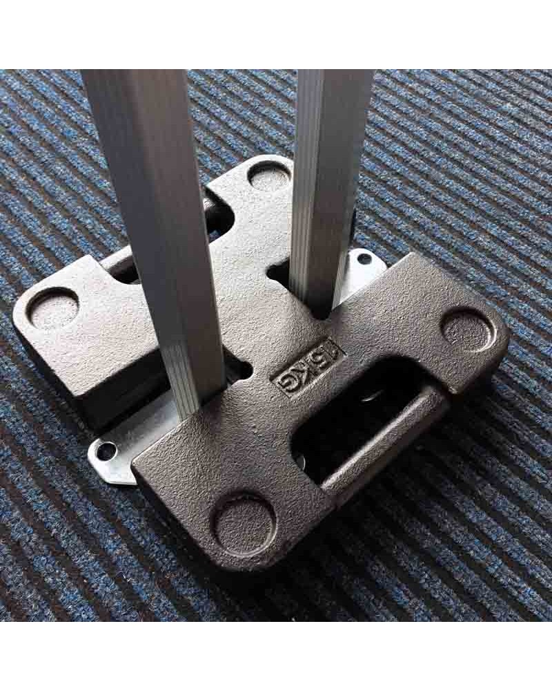 H-shaped steel handle