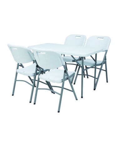 RECTANGULAR FOLDING TABLE 122X61CM