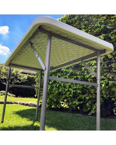 RECTANGULAR FOLDING TABLE 122X61CM
