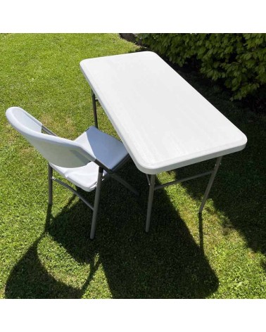 RECTANGULAR FOLDING TABLE 122X61CM