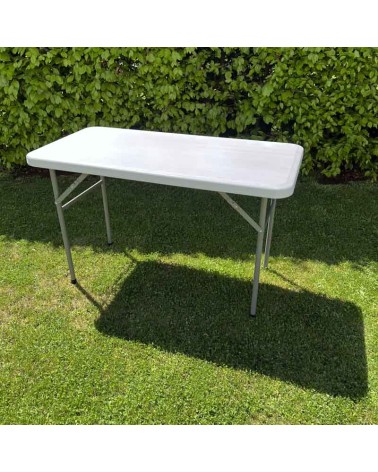 RECTANGULAR FOLDING TABLE 122X61CM