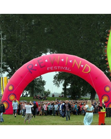 6m Inflatable advertising gate with RedX® compressor