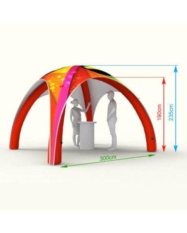 5x5 EMX OPBLAASBARE TENT