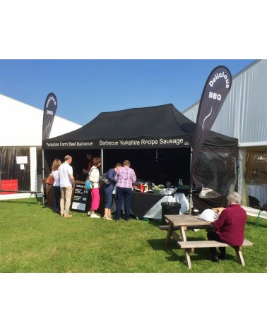 6X3M HOBBY POP-UP GAZEBO RedX®