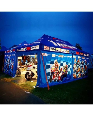 6x3M TONNELLE PLIANTE PROFI EXTREME RedX®