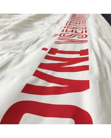 Vinyl printing of a 3 m roof collar