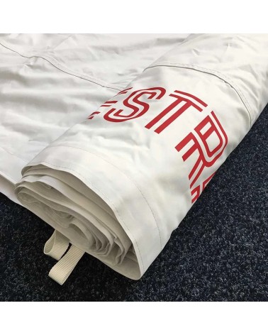 Vinyl printing of a 6 m roof collar